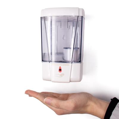 China Foam Electronic Wall Mounted Washroom Tool School Mall Kitchen Soap Dispenser 700ml Electronic Liquid Automatic Soap Dispenser for sale