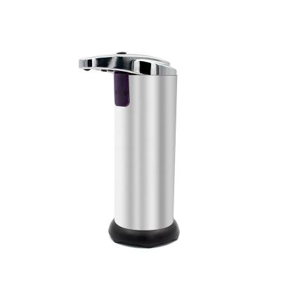 China Cheap Foam Soap Dispenser 304 Stainless Steel Inductive Hand Dry Battery Free Automatic Desktop Soap Dispenser 240lm for sale