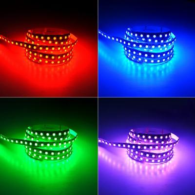 China Wholesale smd led strip DC24v 12W/M RGB LED strip light waterproof smart led strip light for sale