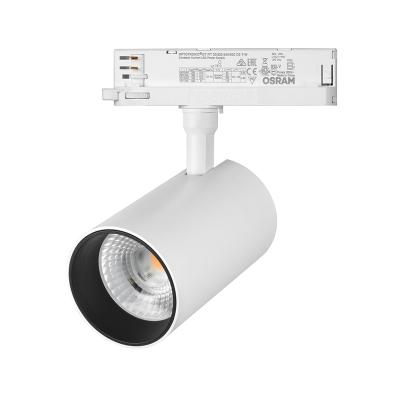 China 15W 20W 30W 32W 36W 42W ultra anti-glare focusable track spot light rail COB led track light for sale