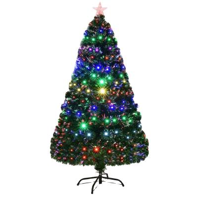 China China Wholesale PVC Fiber Optic Manufacturing Multicolor Led Christmas Tree for sale