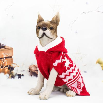 China Sustainable Wholesale Luxury Winter Christmas Costume Cute Comfortable Pet Clothes Dog Coats Pet Clothes for sale