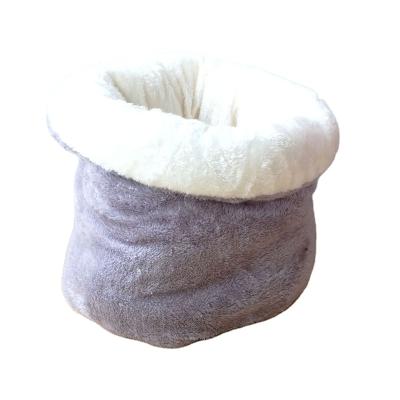 China Multifunctional Pet Viable Cotton Roll Nest Dog Sofa Pet Sleeping Bag for sale