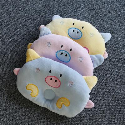 China Hot Selling Cute Breathable Cotton Velvet Pet Rests For Pet Sleep Bed Accessories Soft Oval Pig Pet Pillows for sale