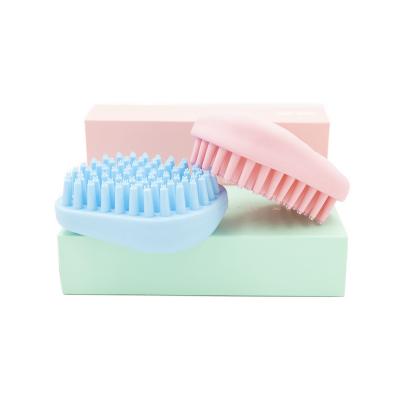 China Viable Wholesale Dog Cat Grooming Tool Pet Grooming Brush Massage Brush Cleaning Bath Brush for sale