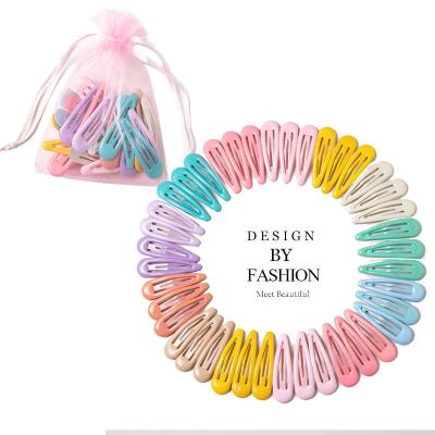 China 2020 Fashion Girls Hair Accessories Cute Sweet Hair Clips Set For Girls Colorful Hairpins for sale