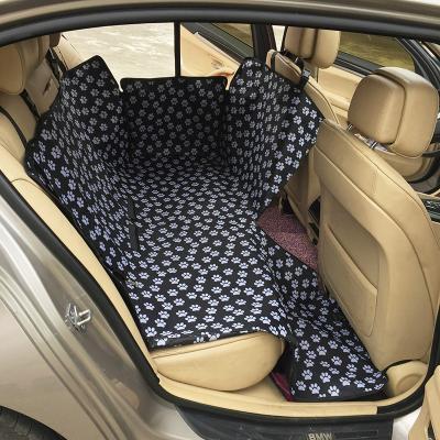 China Viable Dog Cat Car Back Seat Carrier Cover Mat Waterproof Convenient Pets Travel Car Mat Pets Cushion Covers for sale