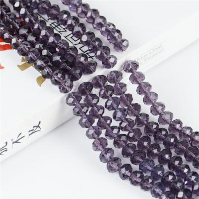 China Wholesales Environmental Friendly Crystal Beads Glass Beads 3mm Roudelle Beads for sale