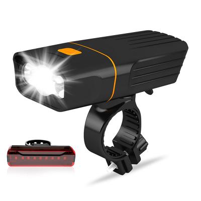 China 500 lumens Ipx5 Para lux plastic bicicleta Usb led bicycle light for cycling for sale