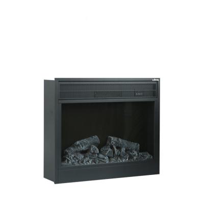 China Front Air-Outlet Insert Firebox Electric Effect Burning Fireplace 750mm Small Gauge Classic Charcoal for sale