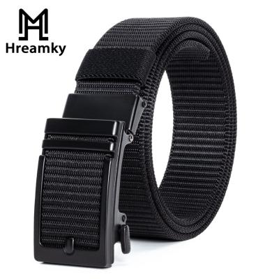 China Leisure/Work/Outdoor Sports Men's Casual Belt Straps For Slipping Ratchet Belts With Auto Buckle for sale