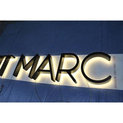 China Wholesale Indoor 3D LED Lighted Letters Outdoor Decorative Metal Mini Display Board for sale