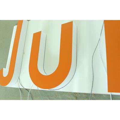 China Indoor and outdoor decoration made in China outdoor store led 3D Letter Logo Acrylic 3D LED display sign for sale