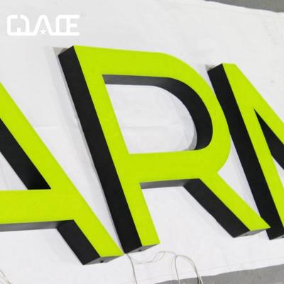 China High Quality Indoor And Outdoor Decoration 3D Acrylic Sign Super Letters Front Lit Channel Letter For Store Sign for sale