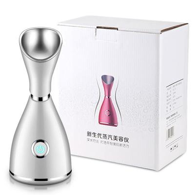 China High Quality Nano Electric Ion Sauna Spa Humidifier Mini Face Steamer Professional DEEP CLEANSING Facial Steamer for sale