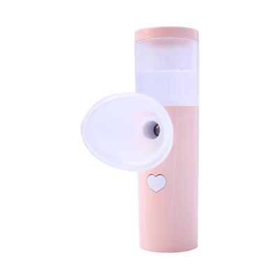 China Moisturizer Vaporizer Mini Facial Nano Spray Personal Nasal Portable Electric Handheld Steam Inhaler for sale