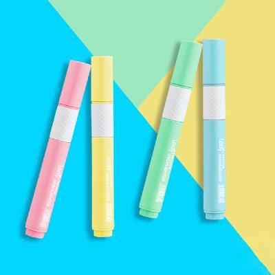 China Promotional Markers & Promotional Multi Color Wax Low Highlighter Bars Wax Mildliner Paper Pen Marker Pastel Highlighter Bar for sale