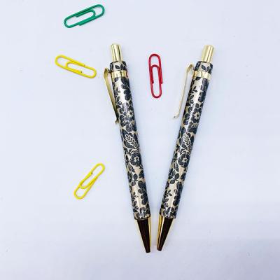 China Promotional Pen 2021 Hot-selling Ballpoint Pen Features Metal Nib Holder Durable Ballpoint Pen for sale