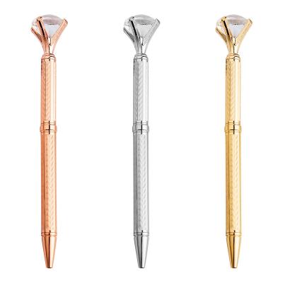 China Promotional Metal Diamond Ballpoint Pen from Personalized Ball Pen Crystal for Gift for sale