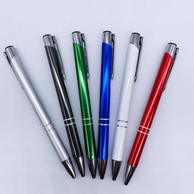 China Promotional Metal Pen Promotional Pen With Logo Advertising Customized Ballpoint Pen For Metal Aluminum Ballpoint Pen for sale