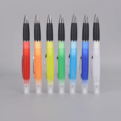 China Promotional Pen Portable Plastic Perfume Hand Soap Dispenser Bottle Alcohol Pen With Spray for sale