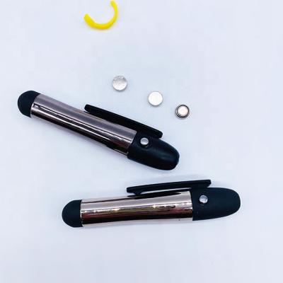 China Hot-selling Promotional Ballpoint Pen Click Switch Laser Two Multifunction Pen In One for sale