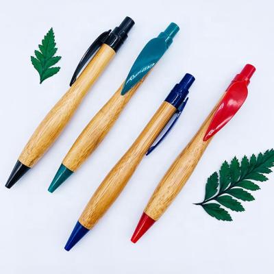 China Promotional Pen Multi Color Bamboo Ballpoint Pen Promotional Pen Products Promotional Ballpoint Pen Bamboo Pen for sale