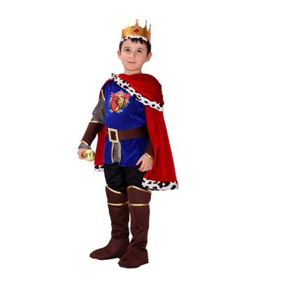 China Arab Prince Boy Costume King Cosplay Costume Bathrobe Christmas Halloween Performance For 2021 for sale