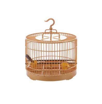 China Meeno Portable Foldable Plastic Big Bird Cage Viable Pet Cage for sale