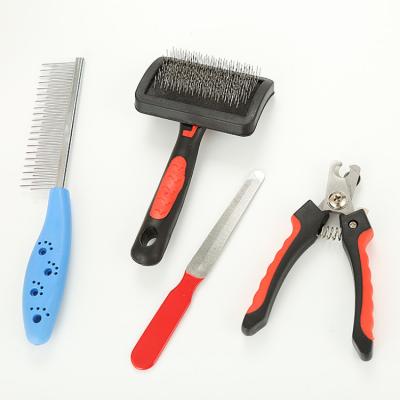 China Sustainable Pet Grooming Set Supply Professional Pet Hair Grooming Scissors Kit for sale