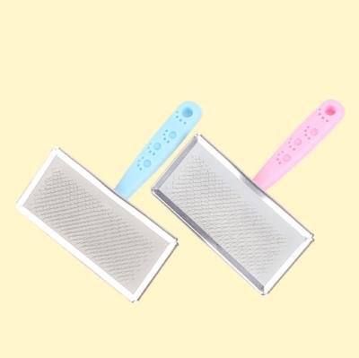 China Easy Pet Viable Grooming Using Dog Cat Brush To Shed Dog Cat Hair Brush Grooming Tool for sale