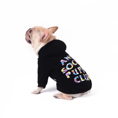 China Sustainable Wholesale Dog Wear Apparel Pet Clothes Customizable Accessories Dog Hoodie for sale