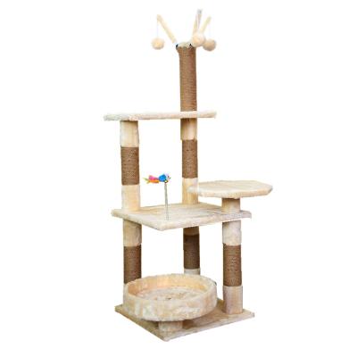 China Modern Post Viable Cat Tree House Cat Furniture from Meeno Pet Products Sisal Scratch for sale