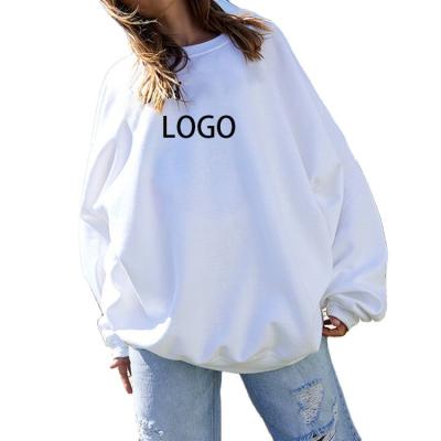 China 2021 popular Anti-wrinkle hot sale sweatshirt workout printed casual white winter vibrant warm sweatshirt for sale