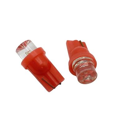 China Automobile Lamp T10 Led Motorcycle Signal Light Car Instrument Light Red Auto Indicator Bulbs for sale