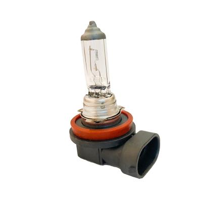 China Super White Automobile Light H8 12V55W Quartz Glass Halogen Xenon Automobile Headlight Bulb for sale