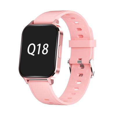 China Smart Watch Q18 Touch Screen Smart Watch APP Control Smart Watch Call Reminder SMS Notification for sale