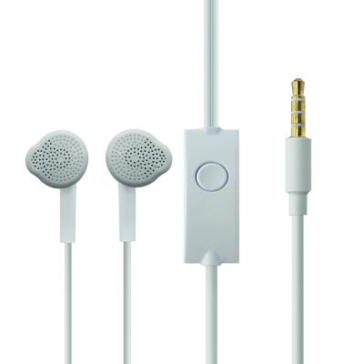 China wholesale OEM cheap white plastic In-ear sports travel In-ear microphone earphone for mobile phone for sale