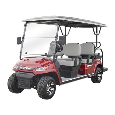 China Lvtong Mini 6 Passengers Electric 6 Seaters Golf Cart 3615*1210*1905mm for sale