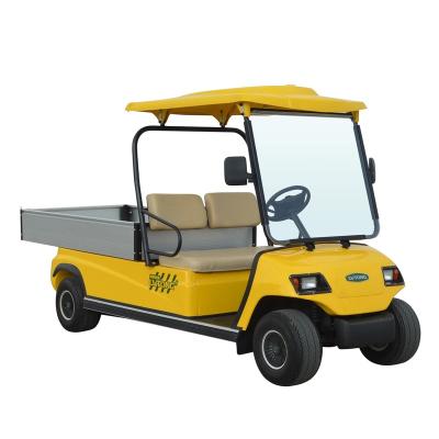 China 4 Wheels Electric Golf Cargo Truck Car Electric Baggage Transport Cart 3600*1200*1900mm for sale