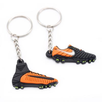 China Best Quality Customized Environmentally Friendly 3d Soorts Keychain Retro Mini Sneaker Basketball Shoes Key Chain PVC Rubber Custom Soft Shoe for sale