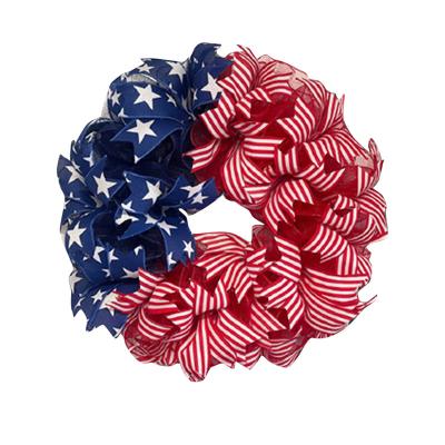 China Independence Day Manufacturer Direct Sales National Day Garland Holiday Decoration Decorative Wreath Independence Day Manufacturer Direct Sales for sale