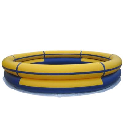 China Clip 0.6PVC Mesh Outdoor Holiday Party Around Double Layer Inflatable Swimming Pool Leisure PVC Inflatable Swimming Pool for sale