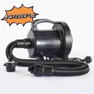 China All Kinds of Black Airtight Products Mini 1200w 110V~240V Portable Electric Compressor for Inflatable PVC Balloon for sale