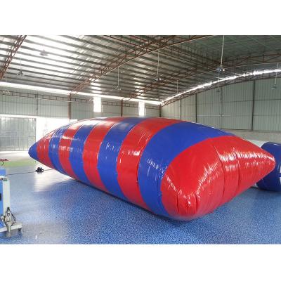 China PVC Customized High Quality Inflatable Blob Water Jumping Catapult / Inflatable Water Bag For Water Game for sale