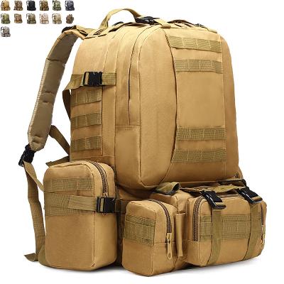 China Waterproof Army Military Tactical Backpack Hiking Trekking Hunting Travel Outdoor 60L Rucksacks for sale