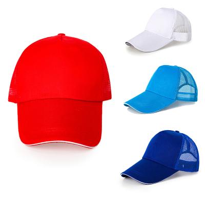 China COMMON 2021 Summer Custom Outdoor Breathable Baseball Cap Unisex Mesh Hats for sale