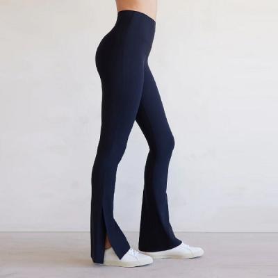 China Breathable OEM Pour Femmes Butt Lifting Leggings Women's High Waist Tights Flare Leggings For Women for sale