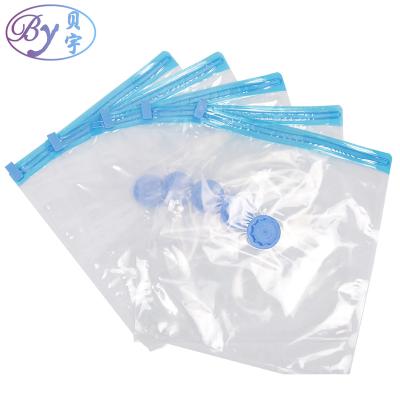 China Viable Compressed Clothing Storage Bag Plastic Sealed Vacuum Tool Clear Moisture Proof Vacuum Bag for sale