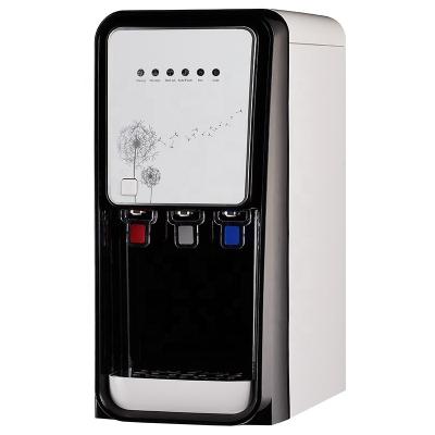 China Hotel Hot Three Tap Water Dispenser Hot Cold for sale